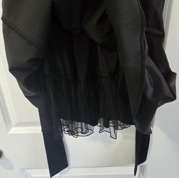 Size 3 White & Black Le Chateau A-line Formal Mini Dress - Picture 4 of 7